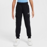 NIKE B NSW SI FLC CARGO PANT BB HV6972-010 Μαύρο Εικόνα 