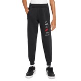 NIKE K NSW CLUB FLC JGGR MLOGO HQ0973-010 Μαύρο Εικόνα 