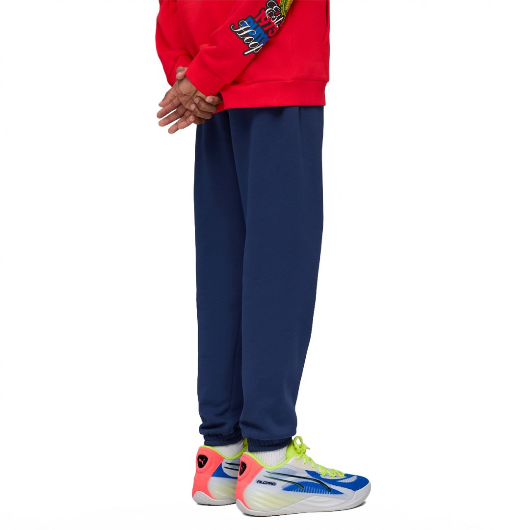PUMA BASKETBALL HOOPERHOTLINE SWEATPANTS FL B 688981-73 Blue