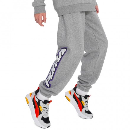 PUMA BASKETBALL HOOPSTELLATIONS SWEATPANTS FL B 688977-03 Γκρί