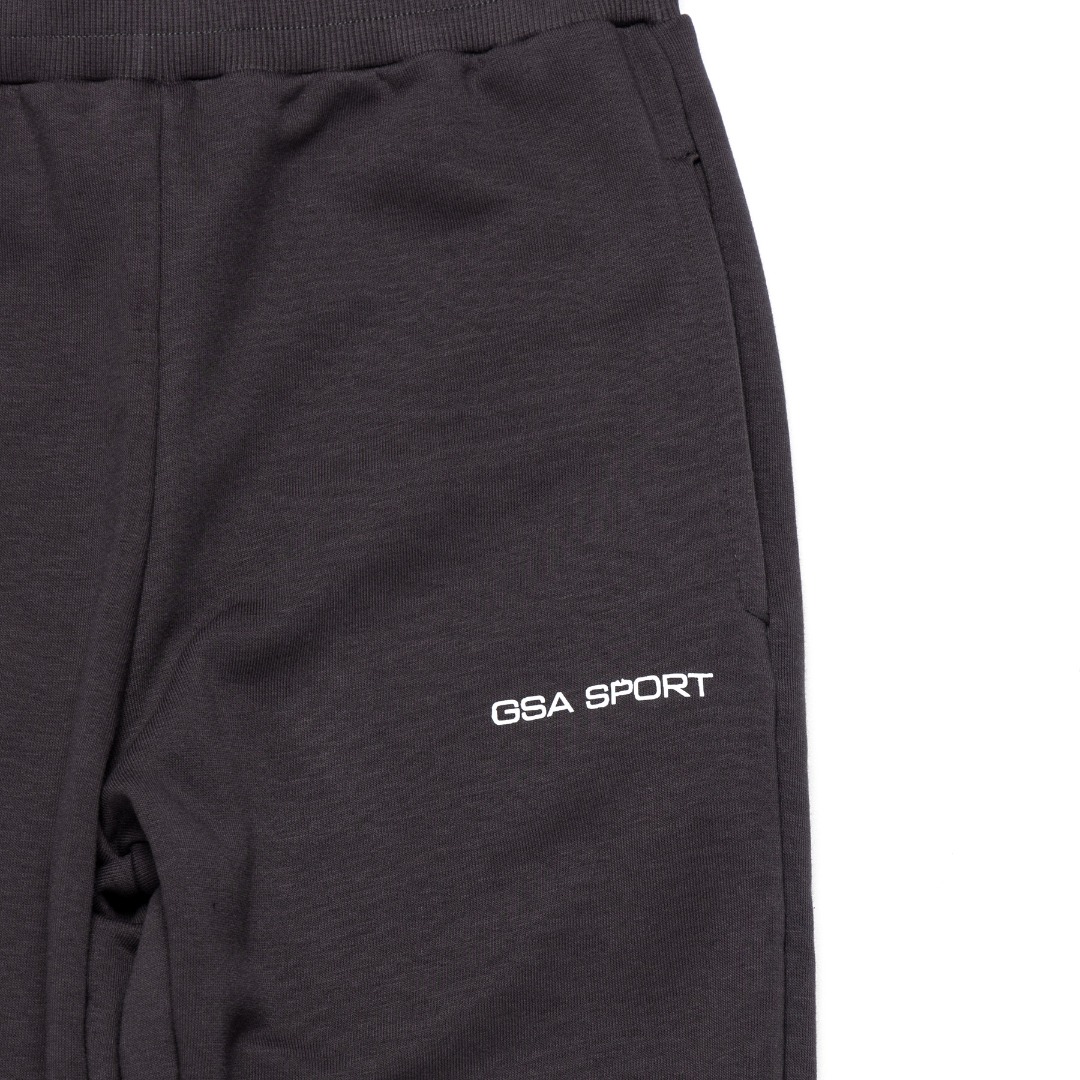 GSA SPORT COTTON JOGGER PANTS 28-3406-CHARCOAL Ανθρακί