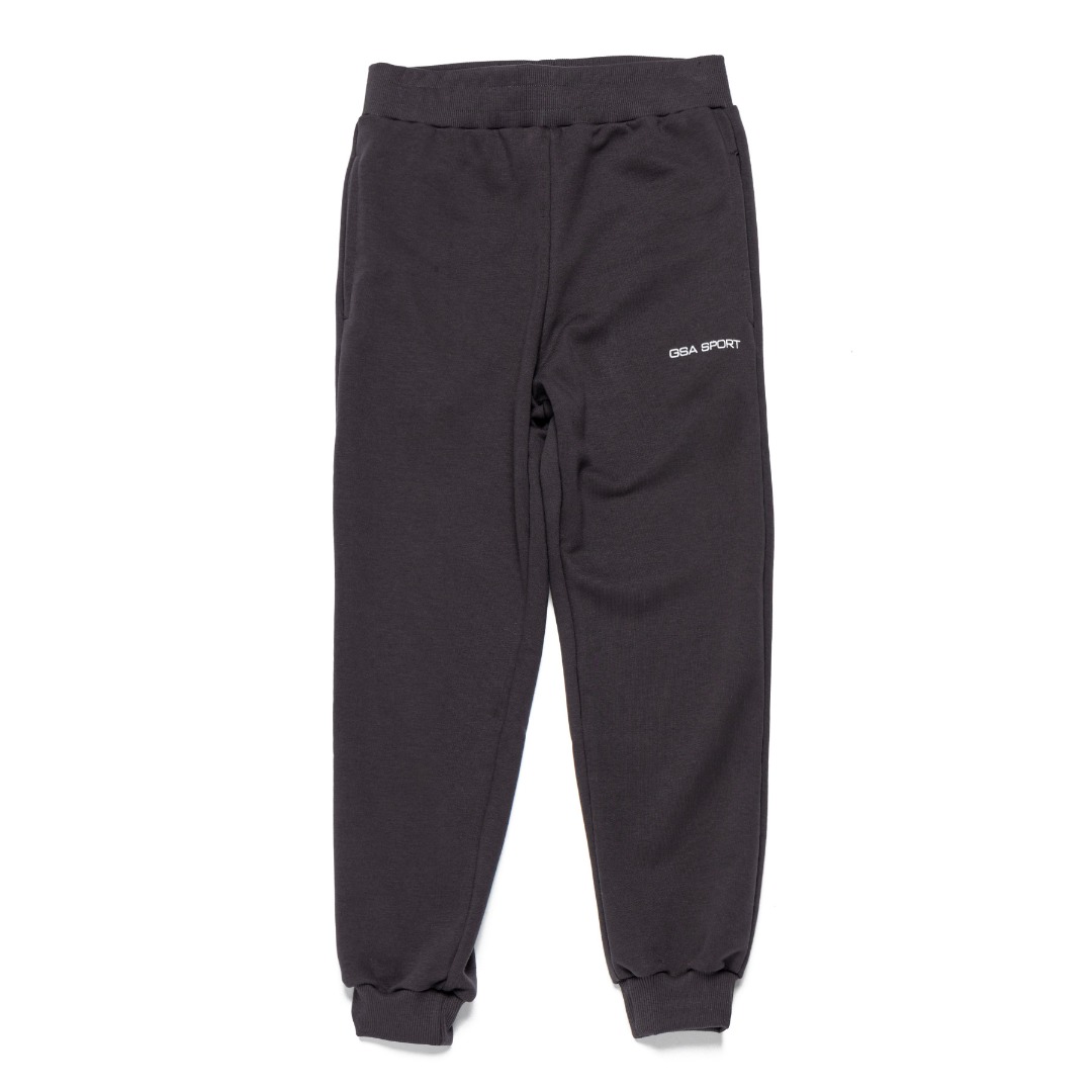 GSA SPORT COTTON JOGGER PANTS 28-3406-CHARCOAL Ανθρακί