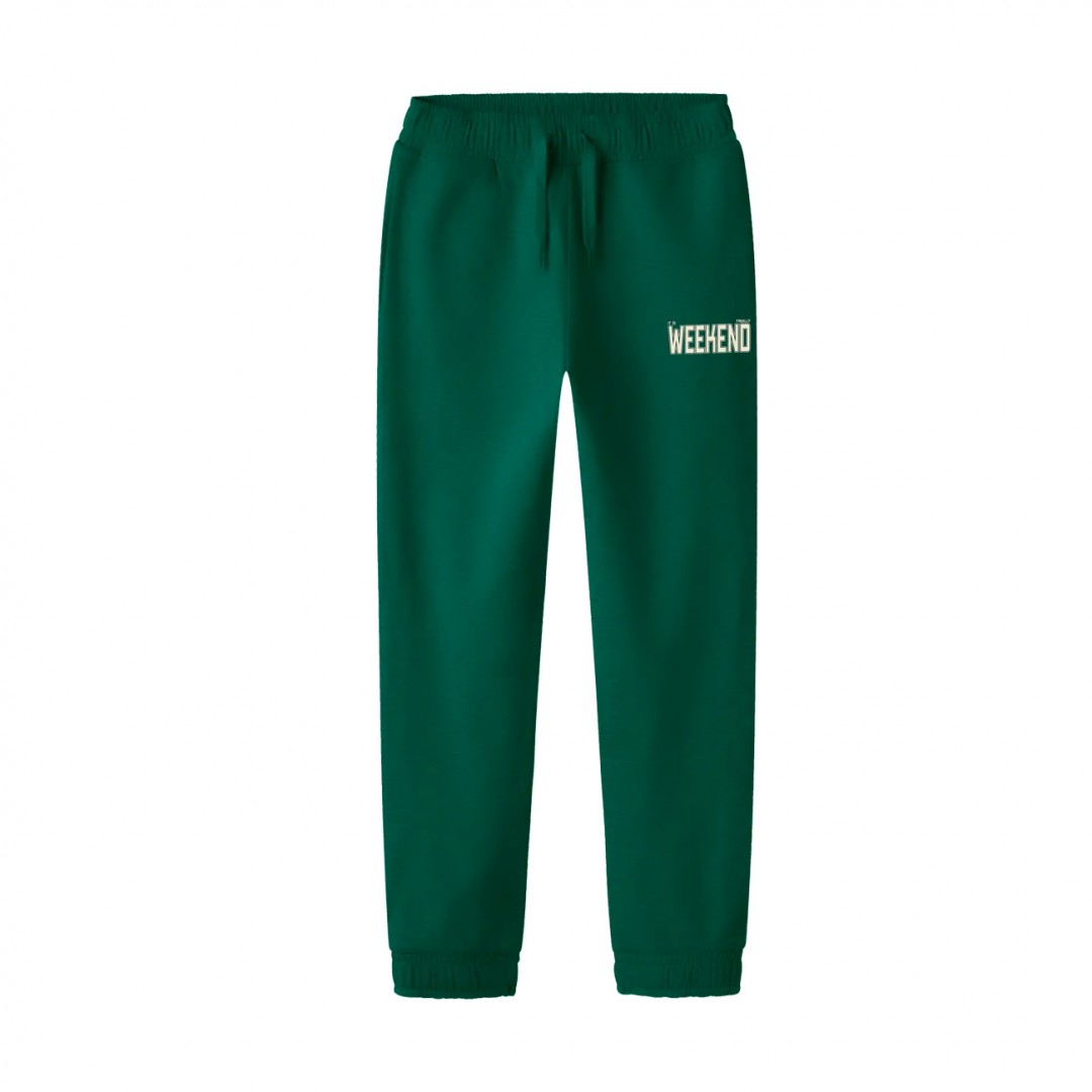 NAME IT NKMLELAND RLX SWEAT PANT BRU BOX 13259118-EVERGREEN Τιρκουάζ