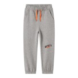 NAME IT NKMLUCAS RLX SWEAT PANT BRU 13246261-4824556 Grey Image 