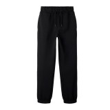 NAME IT NKMOMAN NREG SWE PANT BRU 13256594-BLACK Black Image 