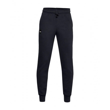 UNDER ARMOUR RIVAL FLEECE JOGGERS 1357628-001 Μαύρο