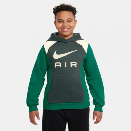 NIKE K AIR PO HOODIE FZ4955-338 Πράσινο
