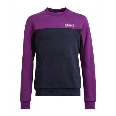 adidas Originals ADIDAS ADVENTURE CREW SWEATSHIRT H31225 Μπλε