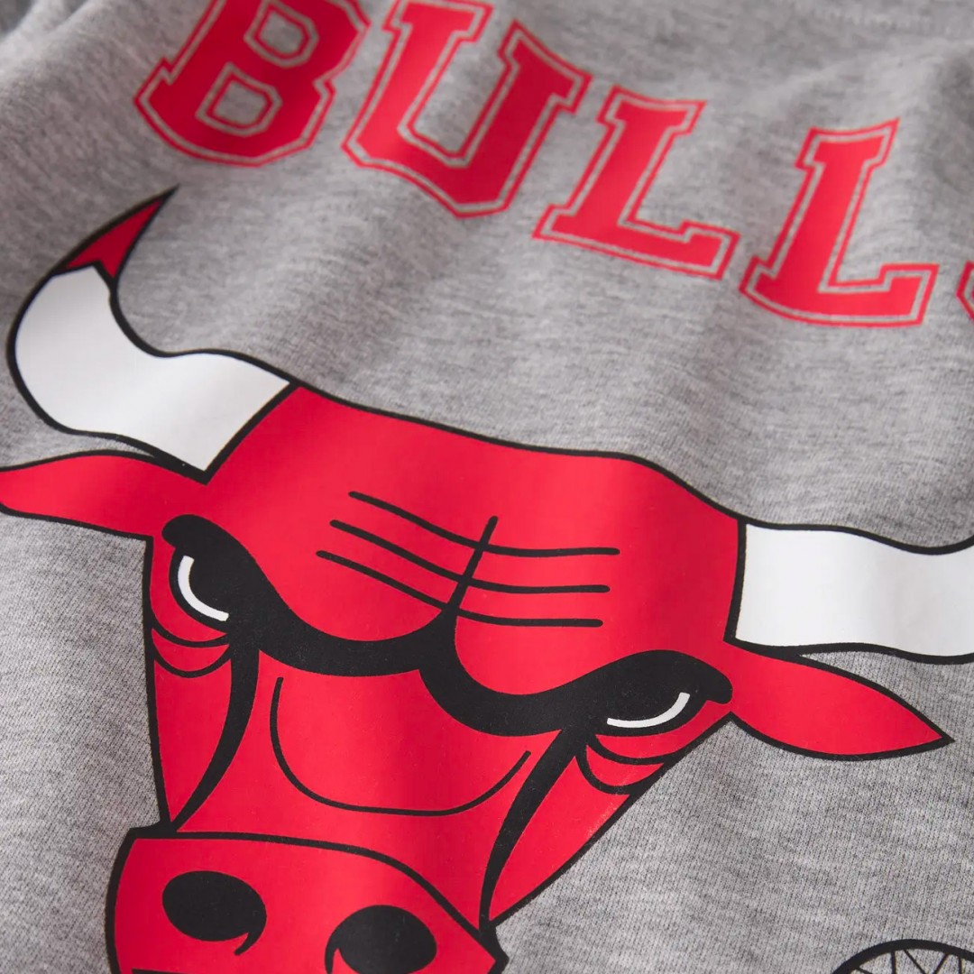 NAME IT NKMBAGGE NBA SWEAT WH BRU TOP BOX OUS 13252671-4929388 Γκρί