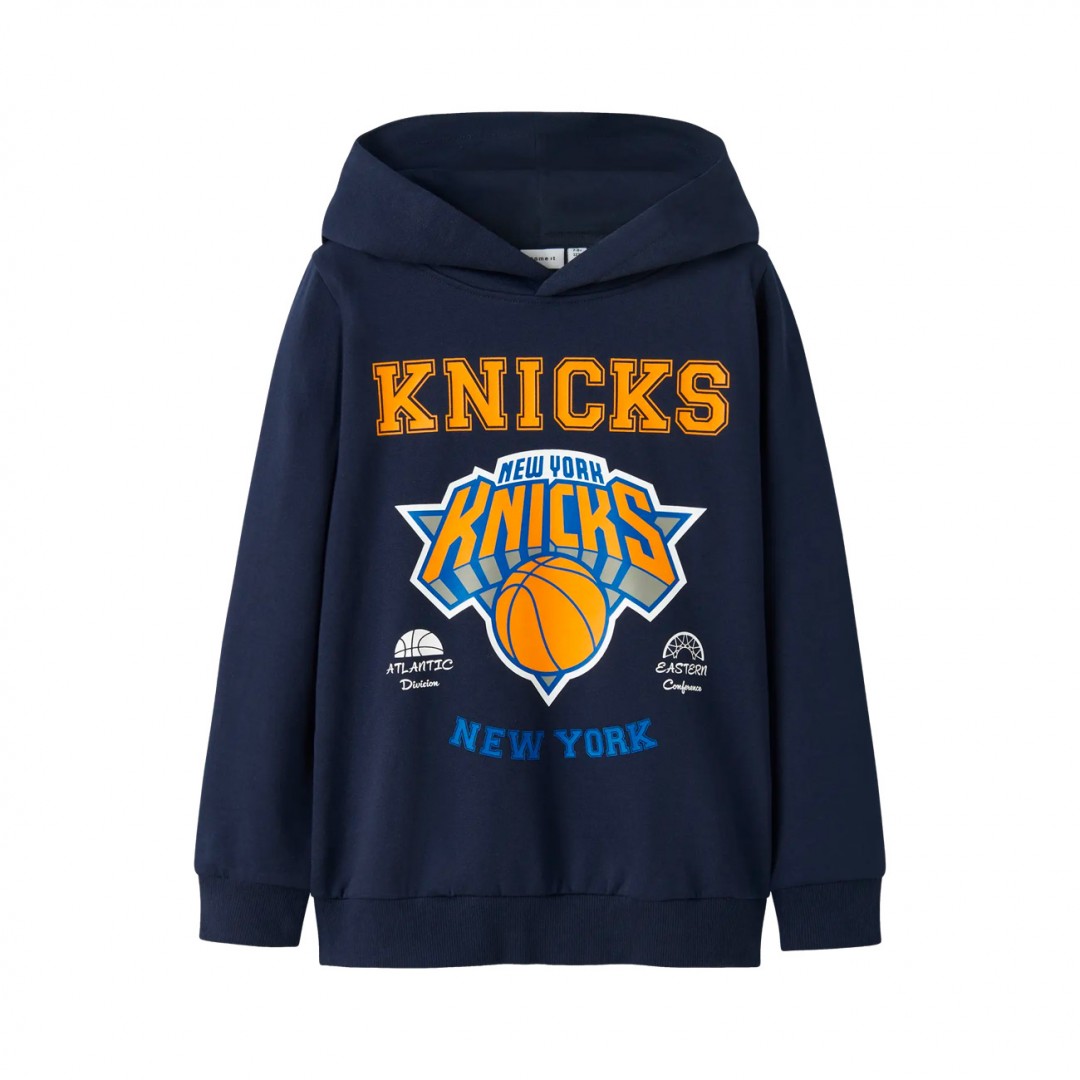 NAME IT NKMBAGGE NBA SWEAT WH BRU TOP BOX OUS 13252671-4929390 Μπλέ