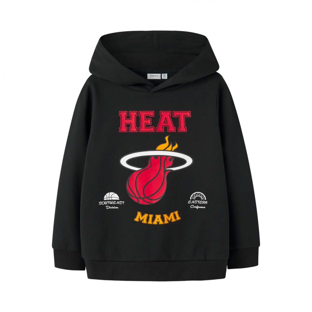 NAME IT NKMBAGGE NBA SWEAT WH BRU TOP BOX OUS 13252671-4929392 Μαυρο
