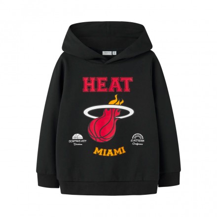 NAME IT NKMBAGGE NBA SWEAT WH BRU TOP BOX OUS 13252671-4929392 Μαυρο