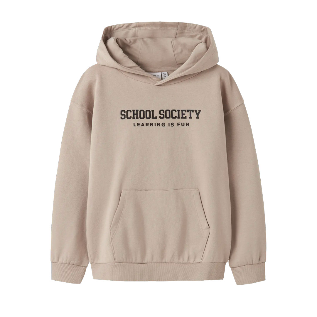 NAME IT NKMLUCAS LS RLX SWEAT WH BRU 13246260-4824553 Καφέ