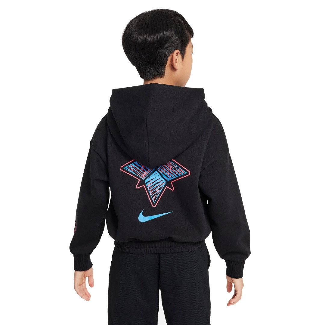 NIKE GA K NK PO HOODIE FD3975-010 Μαύρο