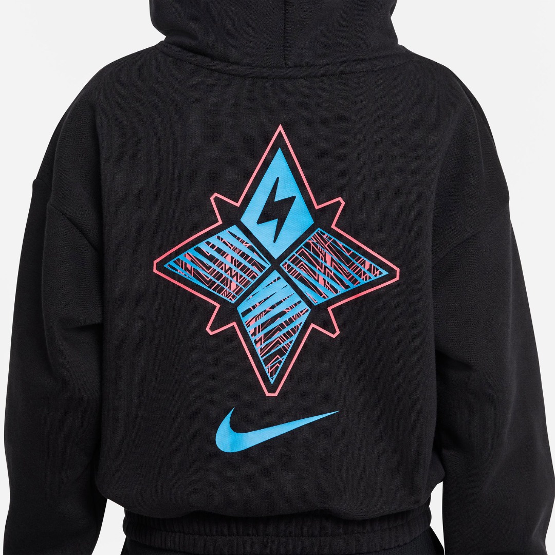 NIKE GA K NK PO HOODIE FD3975-010 Μαύρο