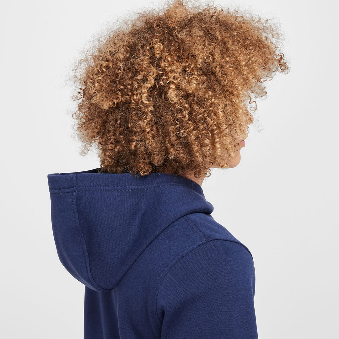 NIKE K NSW CLUB FLC HDY HBR MC HJ3156-410 Blue