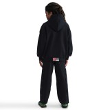 NIKE K NK COB FLC PO HOODIE GLITCH HV0508-010 Black Image 2
