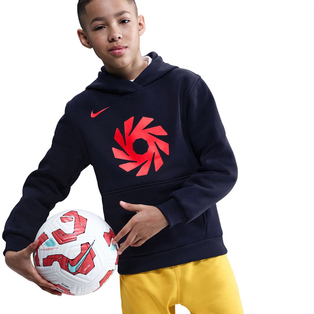 NIKE ERLING HAALAND CLUB FLEECE HV0221-498 Blue