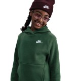 NIKE K NSW CLUB FLC HDY LBR FD3000-323 Green Image 