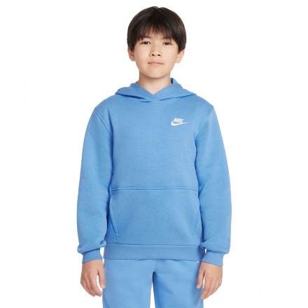 NIKE K NSW CLUB FLC HDY LBR FD3000-489 Siel