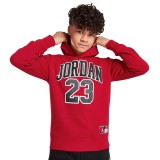 JORDAN HBR FLC PO HOODIE 95C479-R78 Red Image 