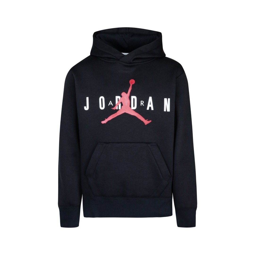 JORDAN JUMPMAN SUSTAINABLE PO HOODIE 95B910-023 Μαύρο