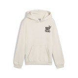 PUMA ESS+ MID 90S HOODIE FL B 681877-87 Εκρού Εικόνα 4