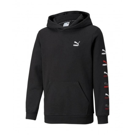 PUMA CLASSICS GRAPHICS HOODIE TR B 531799-01 Black
