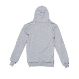 GSA SPORT LOGO HOODIE (BRUSHED) 28-3404-GREY MELANGE Γκρί Εικόνα 0