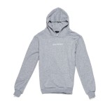GSA SPORT LOGO HOODIE (BRUSHED) 28-3404-GREY MELANGE Γκρί Εικόνα 