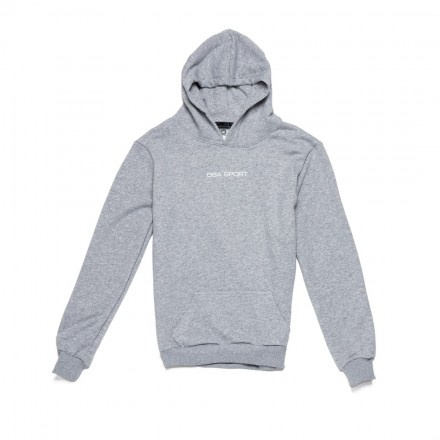 GSA SPORT LOGO HOODIE (BRUSHED) 28-3404-GREY MELANGE Γκρί