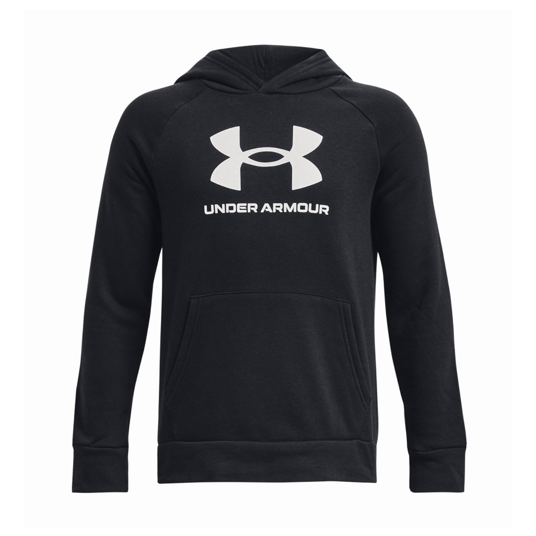 UNDER ARMOUR RIVAL FLEECE BL HOODIE 1379791-001 Black