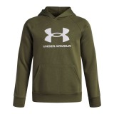 UNDER ARMOUR RIVAL FLEECE BL HOODIE 1379791-390 Πράσινο Εικόνα 