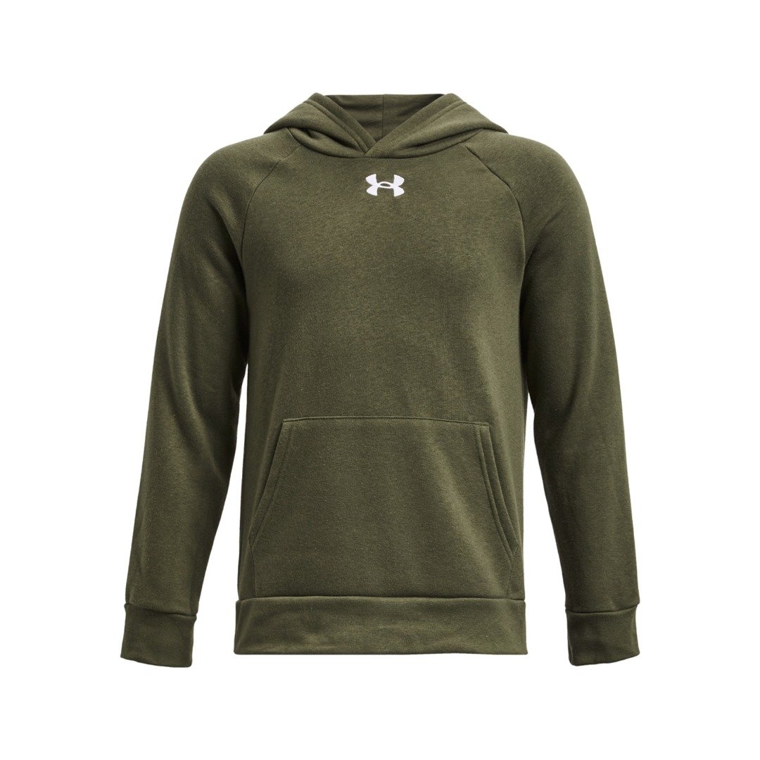 UNDER ARMOUR RIVAL FLEECE HOODIE 1379792-390 Κhaki