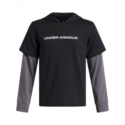 UNDER ARMOUR RIVAL HWT CO WORDMARK 6006423-001 Black