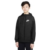 NIKE BOYS SPORTSWEAR WINDRUNNER JACKET 850443-011 Μαύρο Εικόνα 
