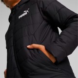 PUMA ESS HOODED PADDED JACKET 670559-01 Μαύρο Εικόνα 1