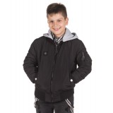 DISTRICT75 BOYS' JACKET 219KBJA-637 Μαύρο Εικόνα 