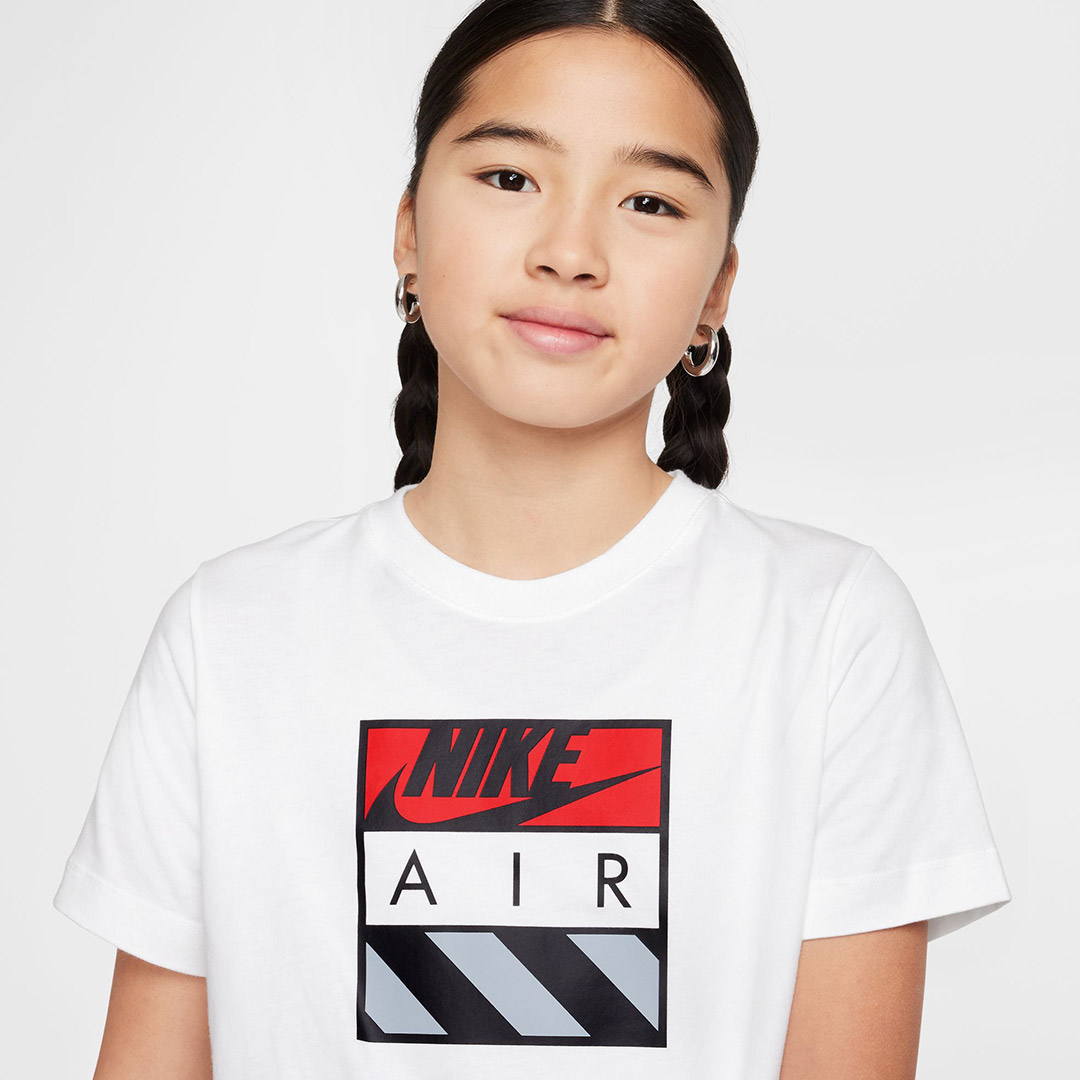 NIKE K NK AIR TEE HQ4419-100 White