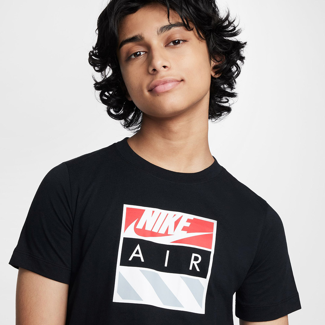 NIKE K NK AIR TEE HQ4419-010 Black