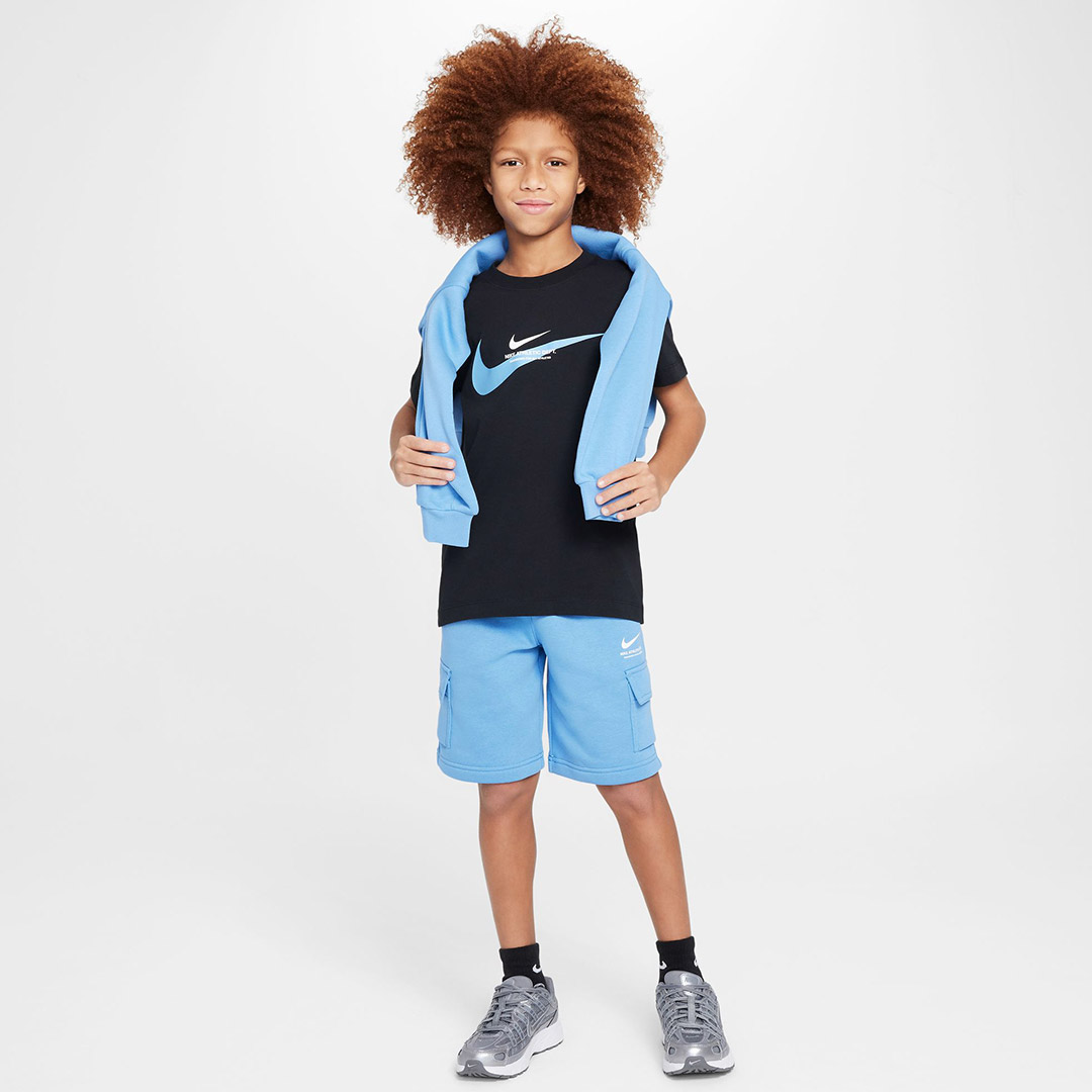 NIKE B NSW SI GRAPHIC TEE HV6970-010 Μαύρο