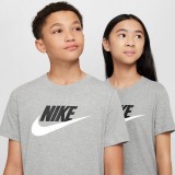 NIKE K NSW TEE FUTURA HBR FZ5178-063 Grey Image 1