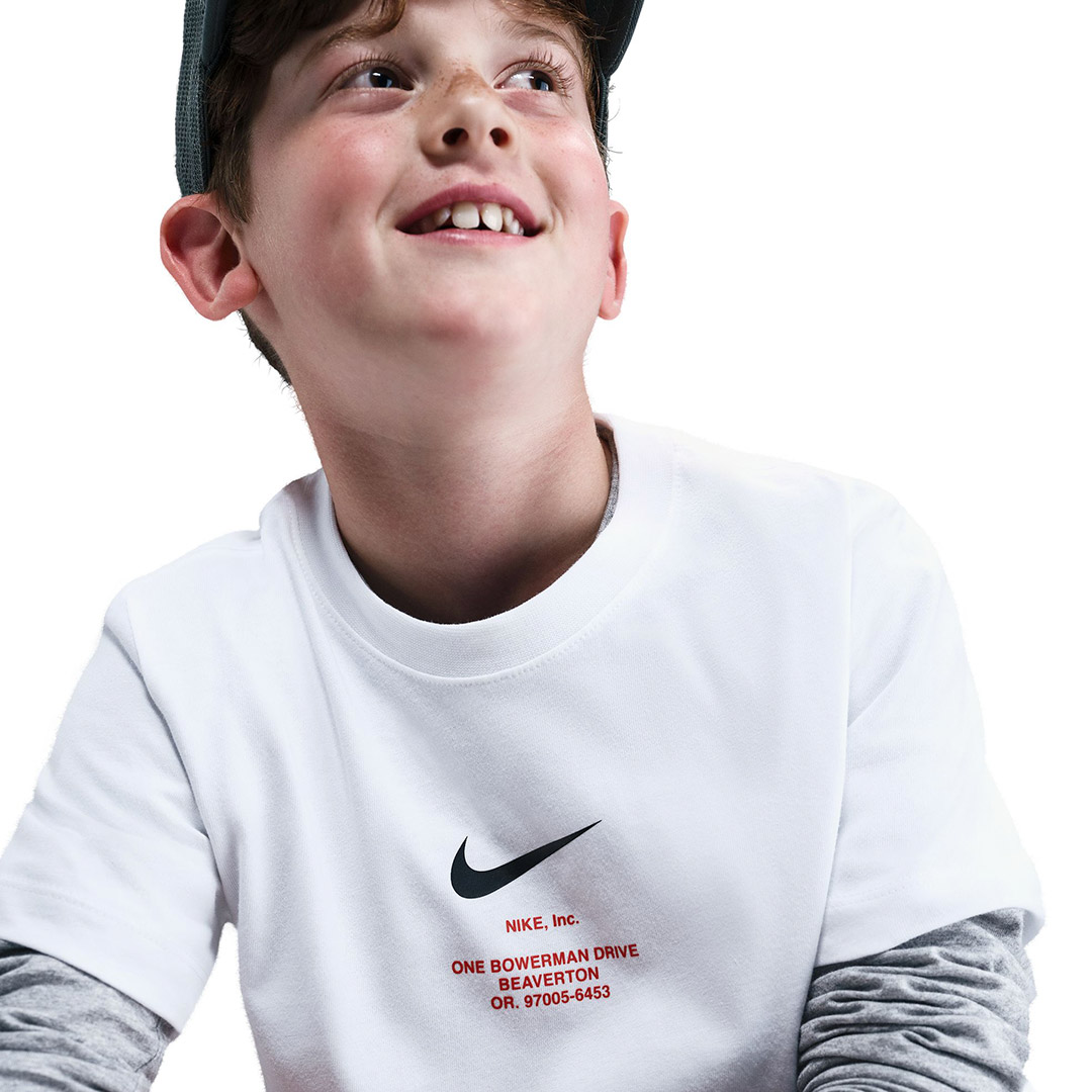 NIKE B NSW ATHL TEE REG IH5202-100 White
