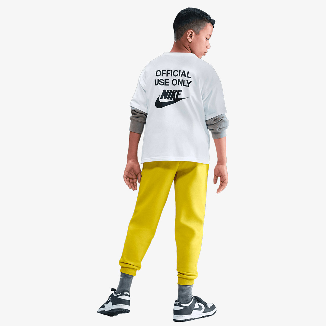NIKE K NSW TEE REMIX IH6230-100 White