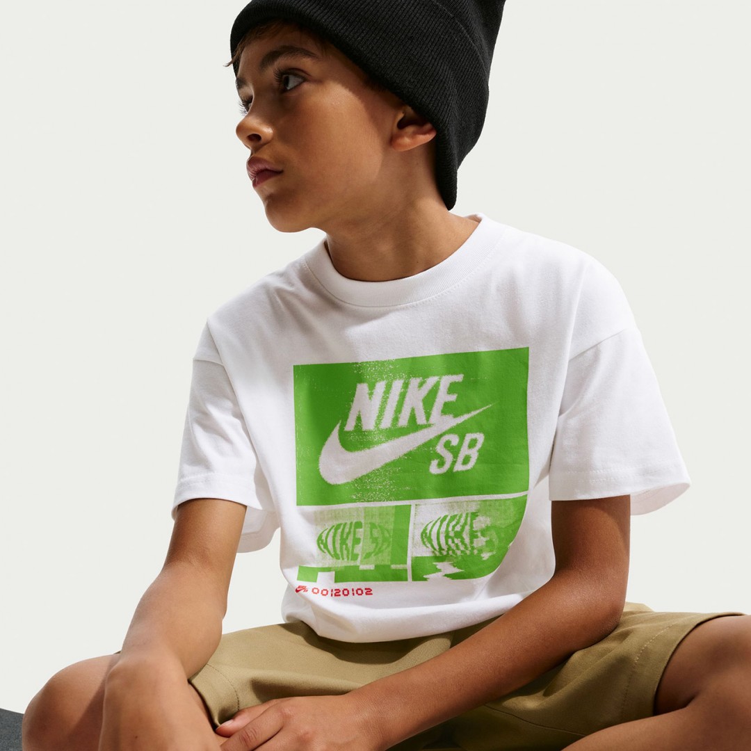 NIKE K NK SB TEE M90 HBR II0358-100 White