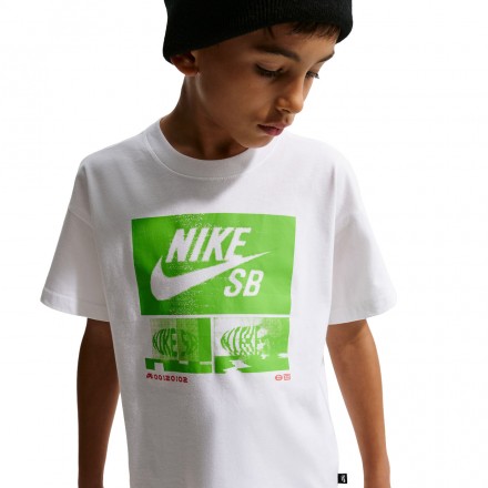 NIKE K NK SB TEE M90 HBR II0358-100 White