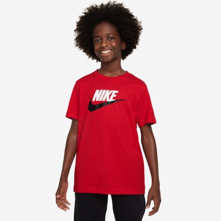 NIKE K NSW TEE FUTURA HBR FZ5178-657 Red