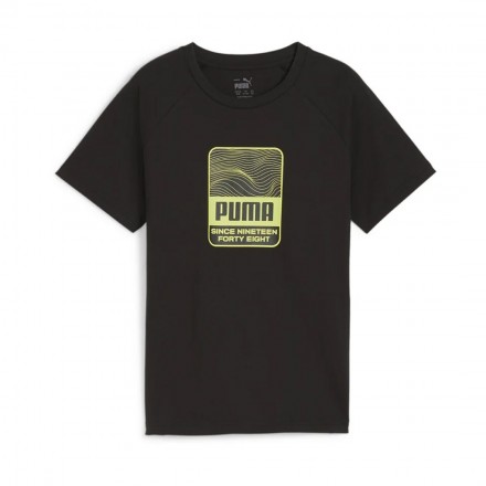 PUMA ACTIVE SPORTS GRAPHIC TEE B 679206-01 Black