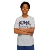PUMA BASKETBALL HOOPERHOTLINE TEE B 688979-04 Grey Image 