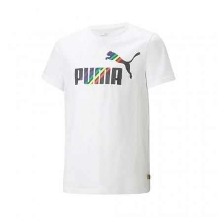 PUMA ESS+  LOVE IS LOVE TEE B 673243-02 White